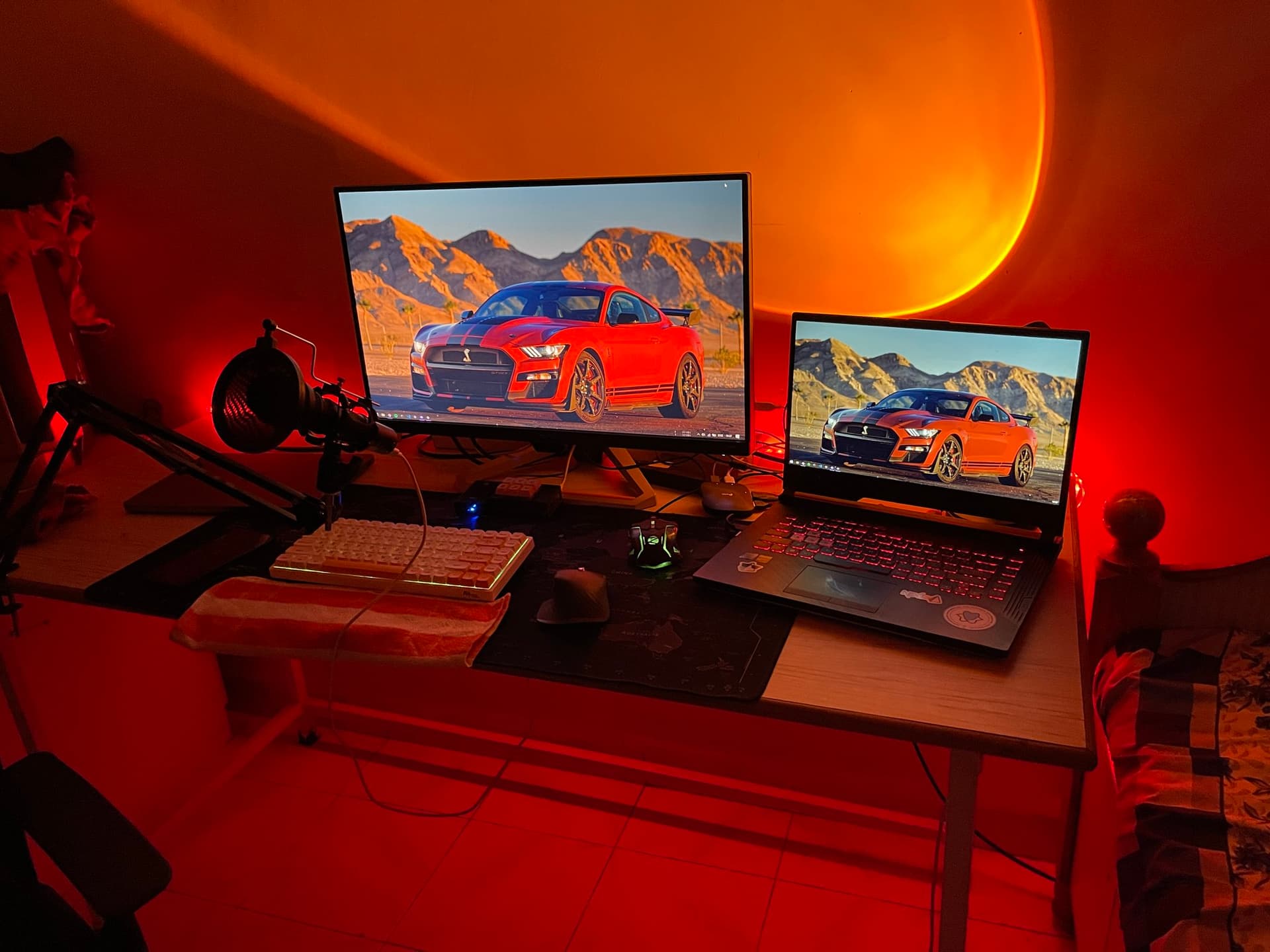 My computer desk